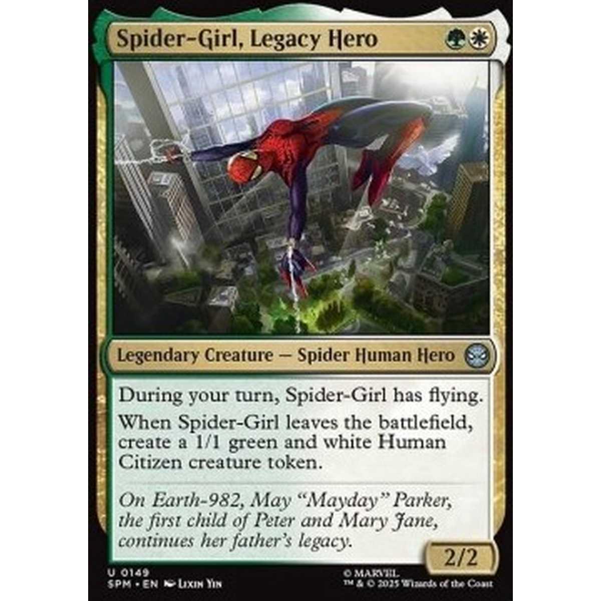 Spider-Girl, Legacy Hero - Spider-Girl, Legacy Hero - [SPM][NM]