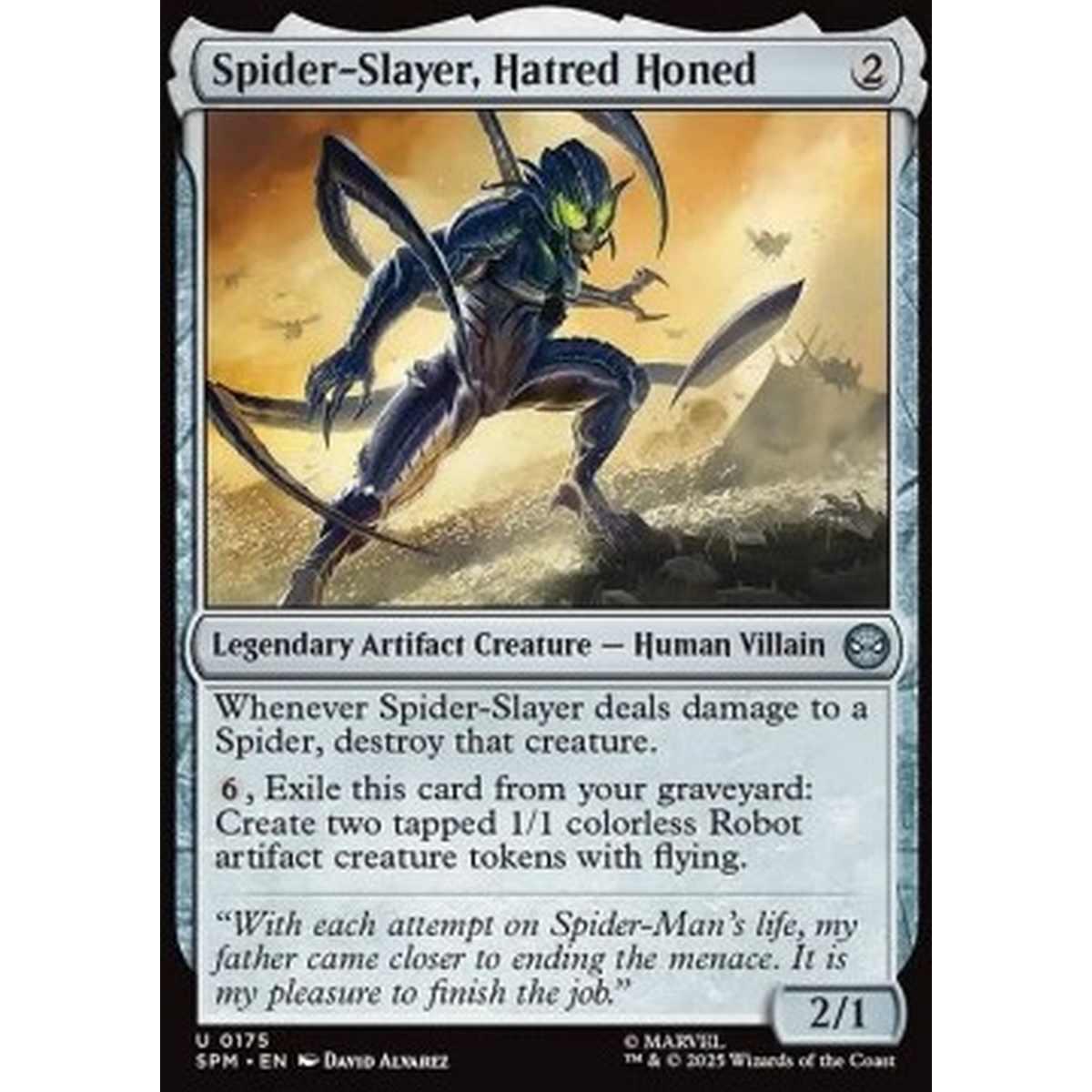 Spider-Slayer, Hatred Honed - Spider-Slayer, Hatred Honed - [SPM][NM]