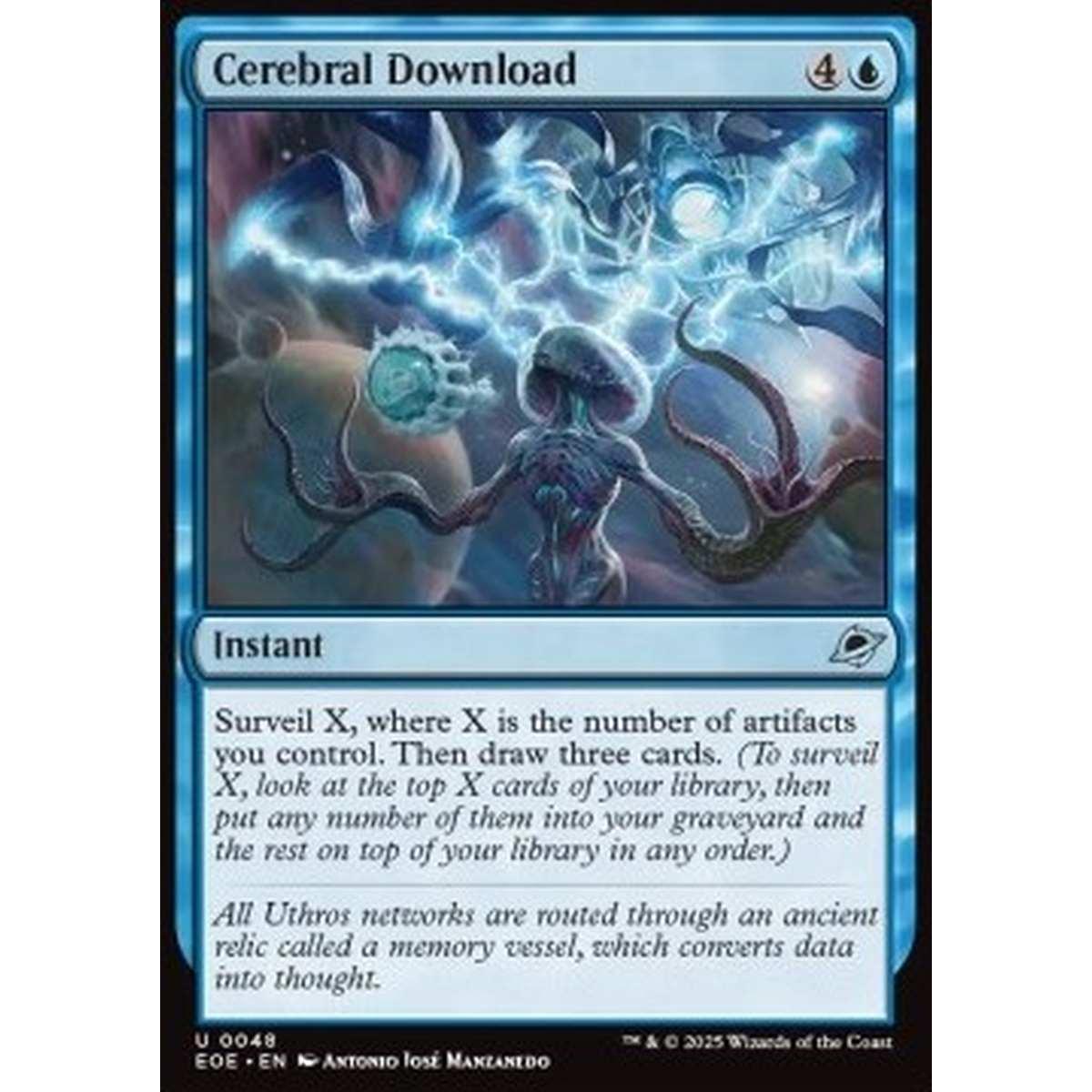 Cerebral Download - Cerebral Download - [EOE][NM] [Foil]