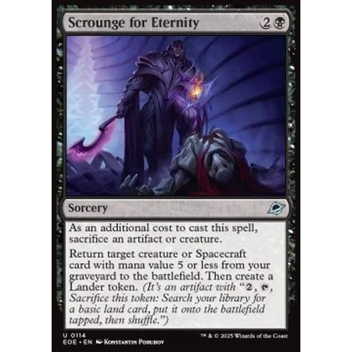 Scrounge for Eternity - Scrounge for Eternity - [EOE][NM] [Foil]