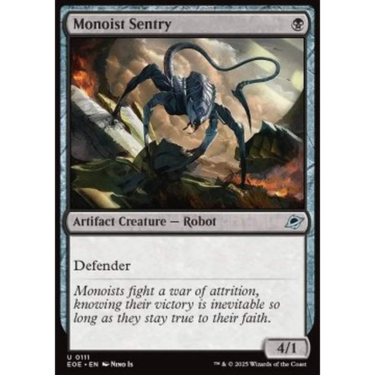 Monoist Sentry - Monoist Sentry - [EOE][NM] [Foil]