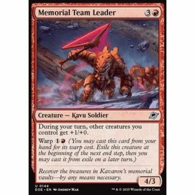 Memorial Team Leader - Memorial Team Leader - [EOE][NM] [Foil]