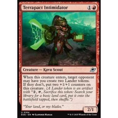 Terrapact Intimidator - Terrapact Intimidator - [EOE][NM] [Foil]