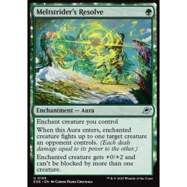 Meltstrider's Resolve - Meltstrider's Resolve - [EOE][NM] [Foil]