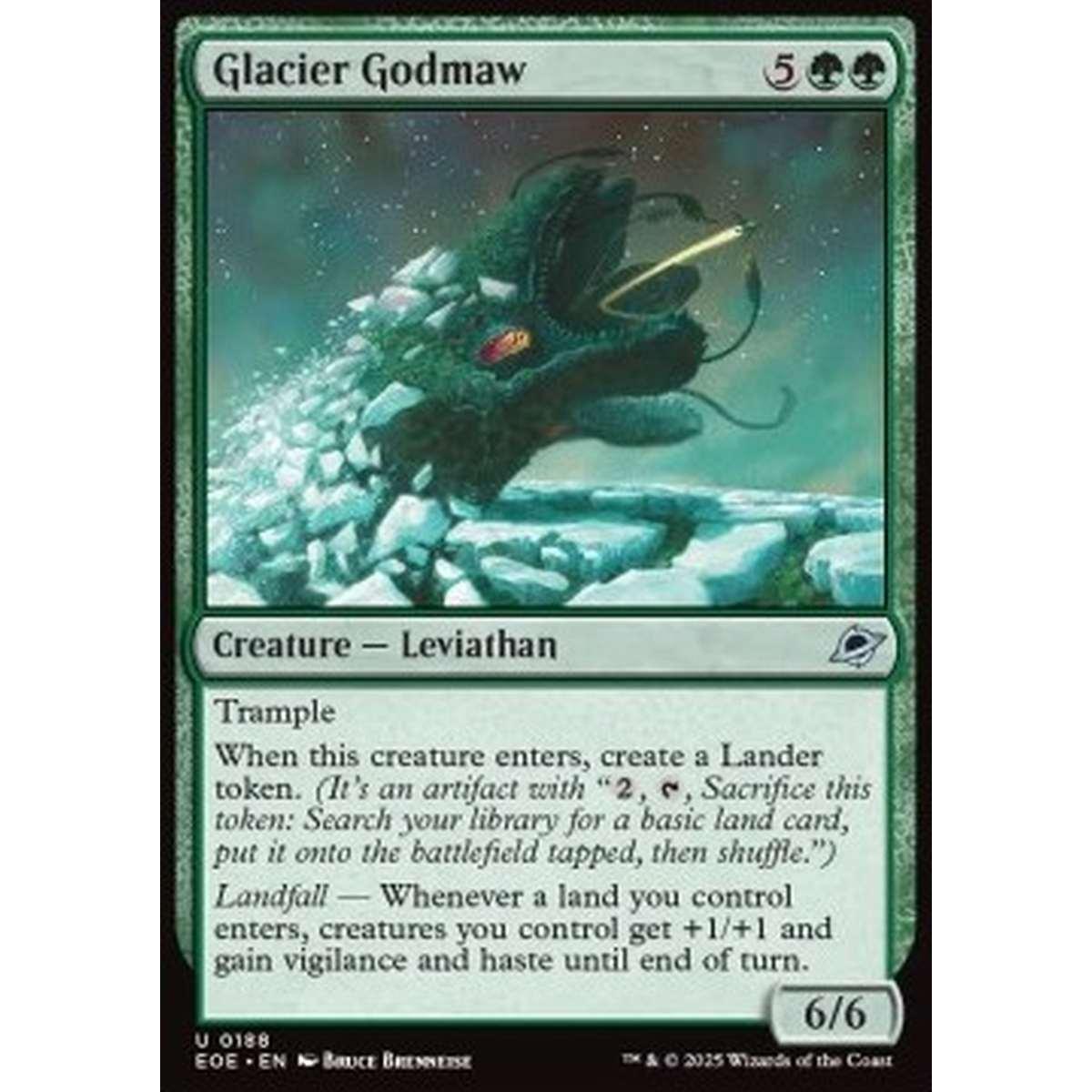 Glacier Godmaw - Glacier Godmaw - [EOE][NM] [Foil]