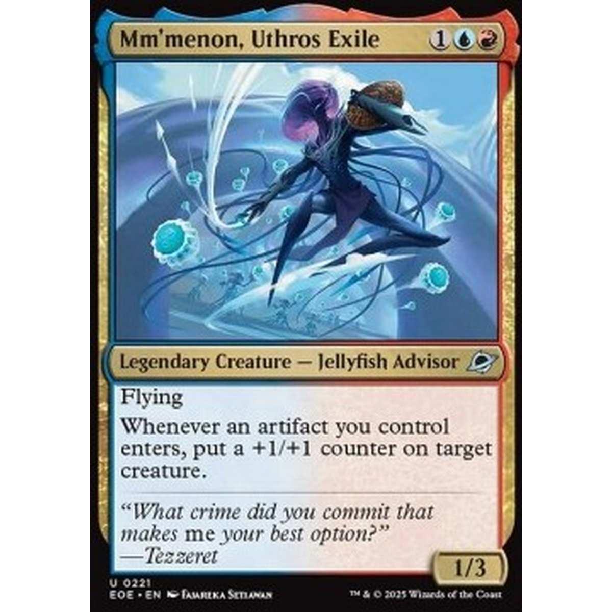 Mm'menon, Uthros Exile - Mm'menon, Uthros Exile - [EOE][NM] [Foil]
