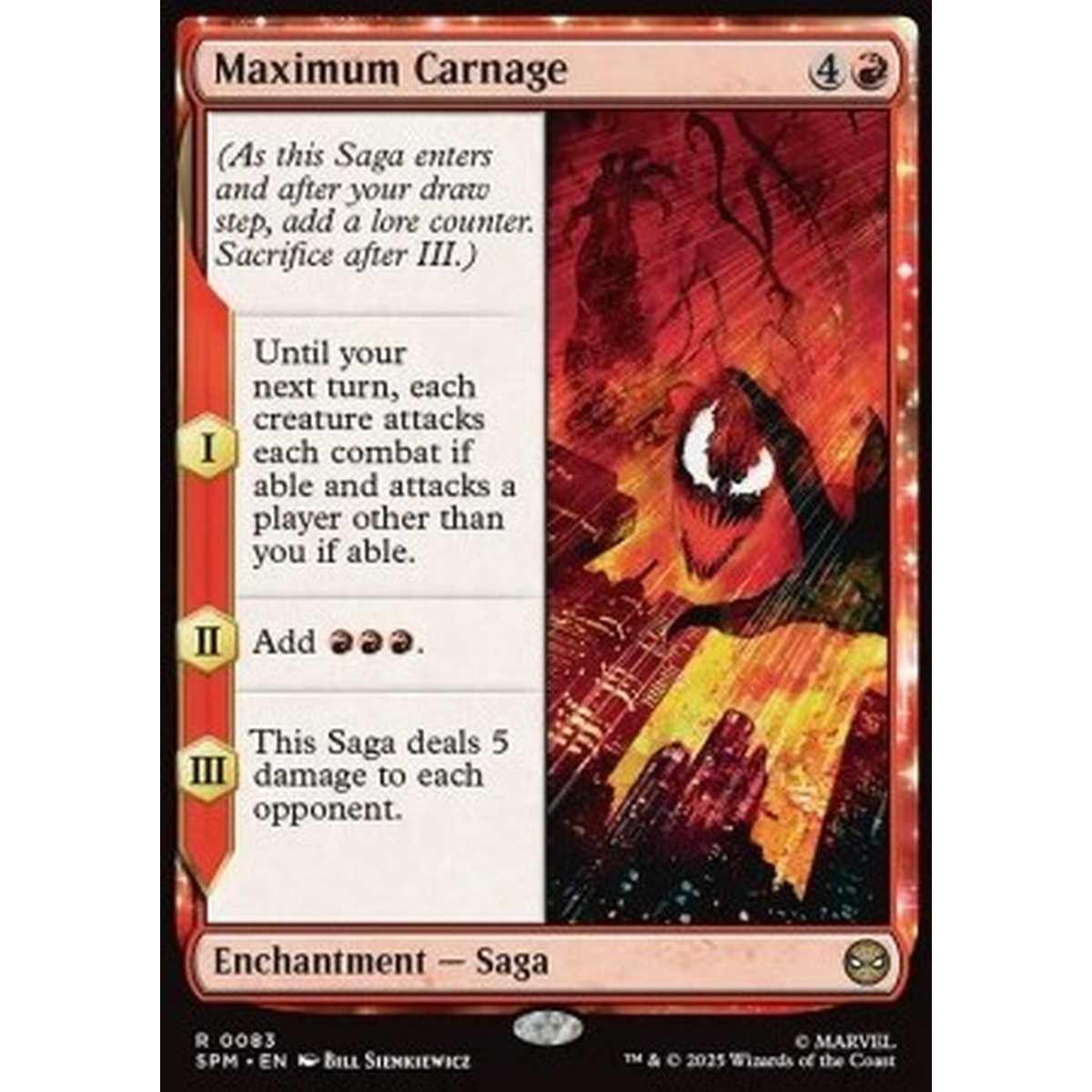 Maximum Carnage - Maximum Carnage - [SPM][NM] [Foil]