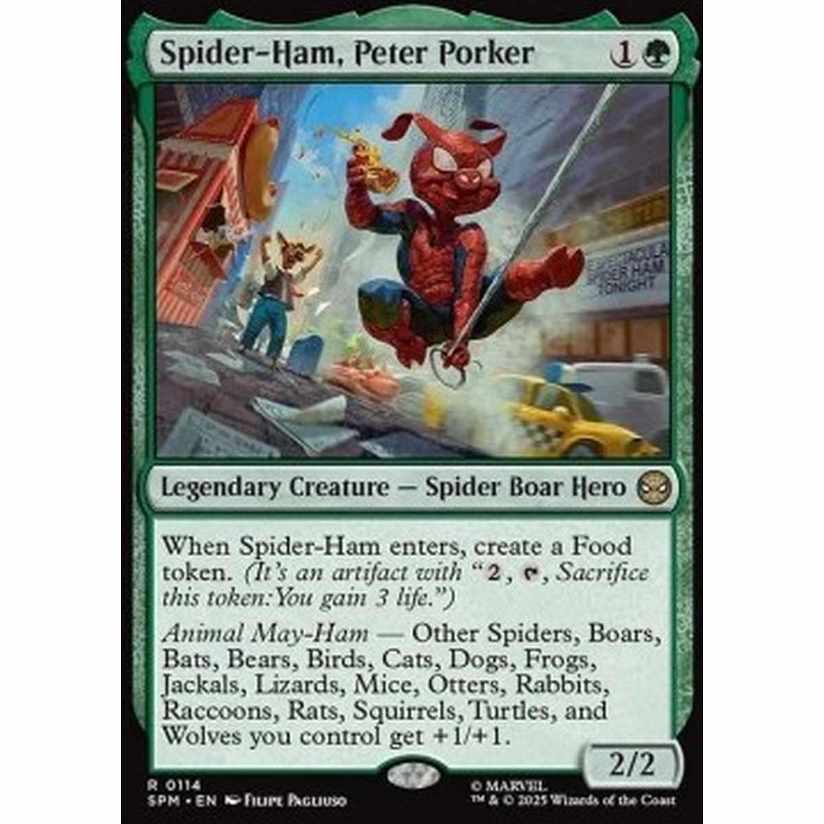 Spider-Ham, Peter Porker - Spider-Ham, Peter Porker - [SPM][NM] [Foil]