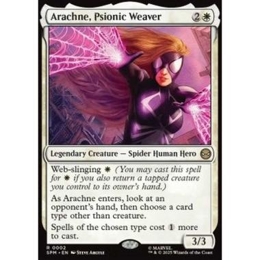 Arachne, Psionic Weaver - Arachne, Psionic Weaver - [SPM][NM] [Foil]