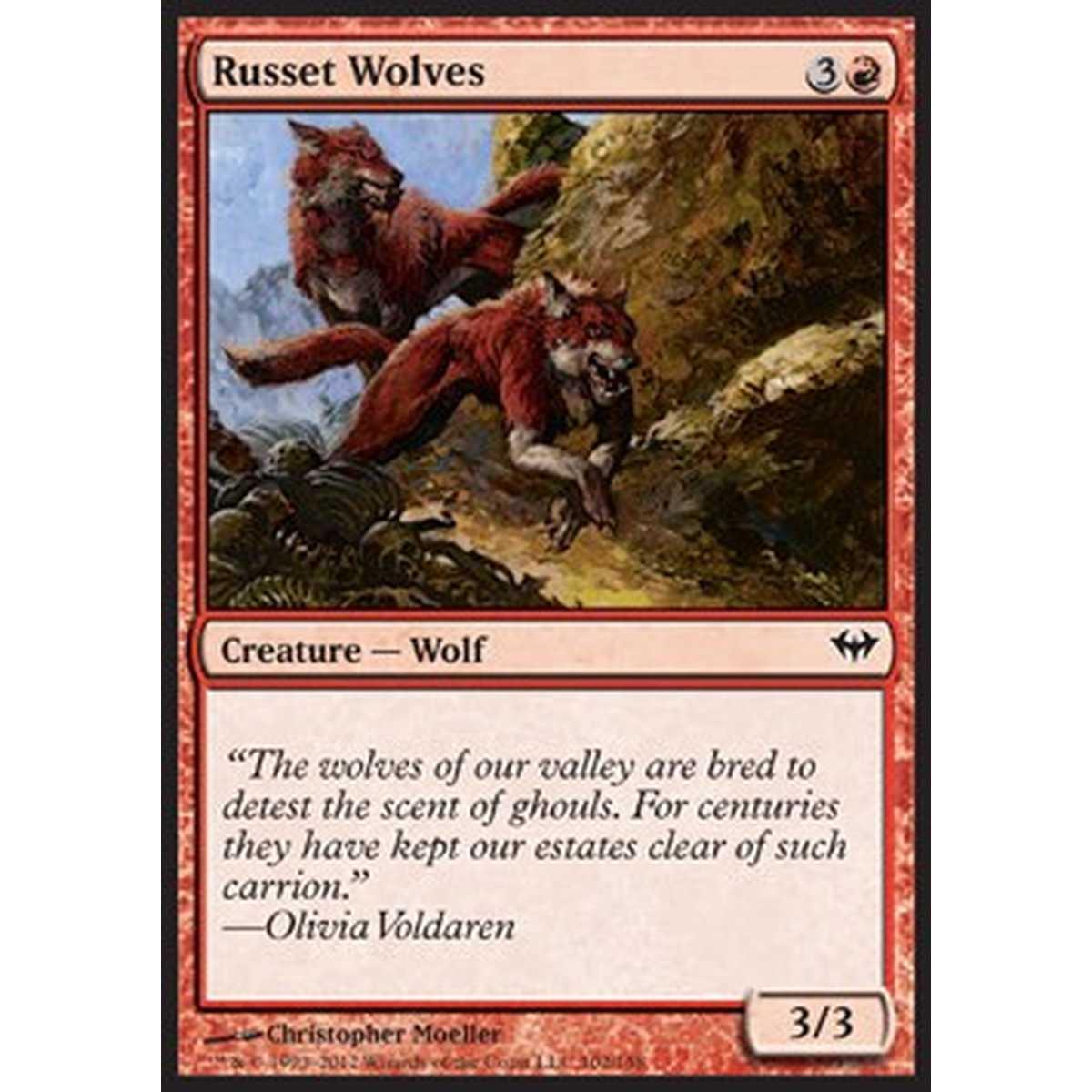 Russet Wolves - Lupi Color Ruggine - [DKA] [NM]