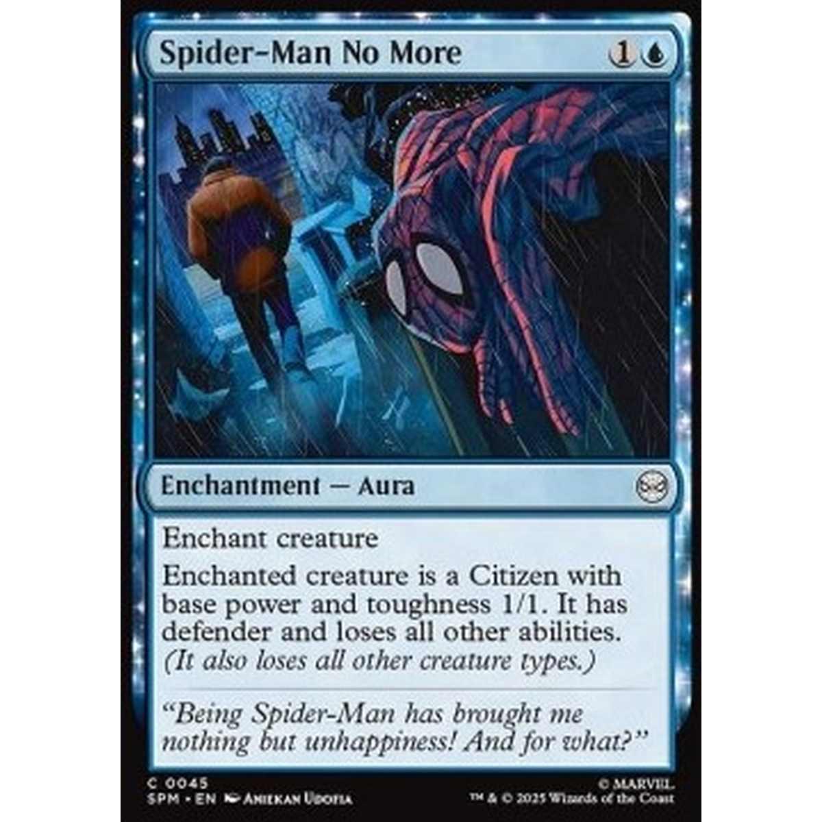Spider-Man No More - Spider-Man No More - [SPM][NM]