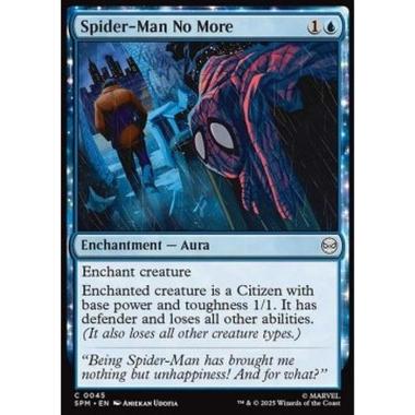 Spider-Man No More - Spider-Man No More - [SPM][NM]