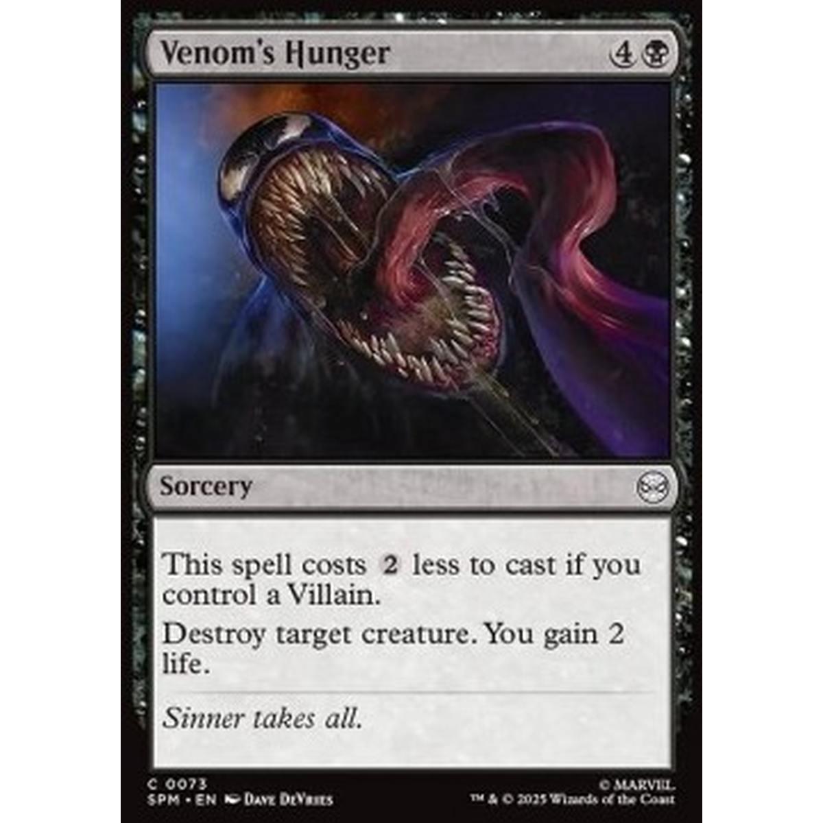 Venom's Hunger - Venom's Hunger - [SPM][NM]