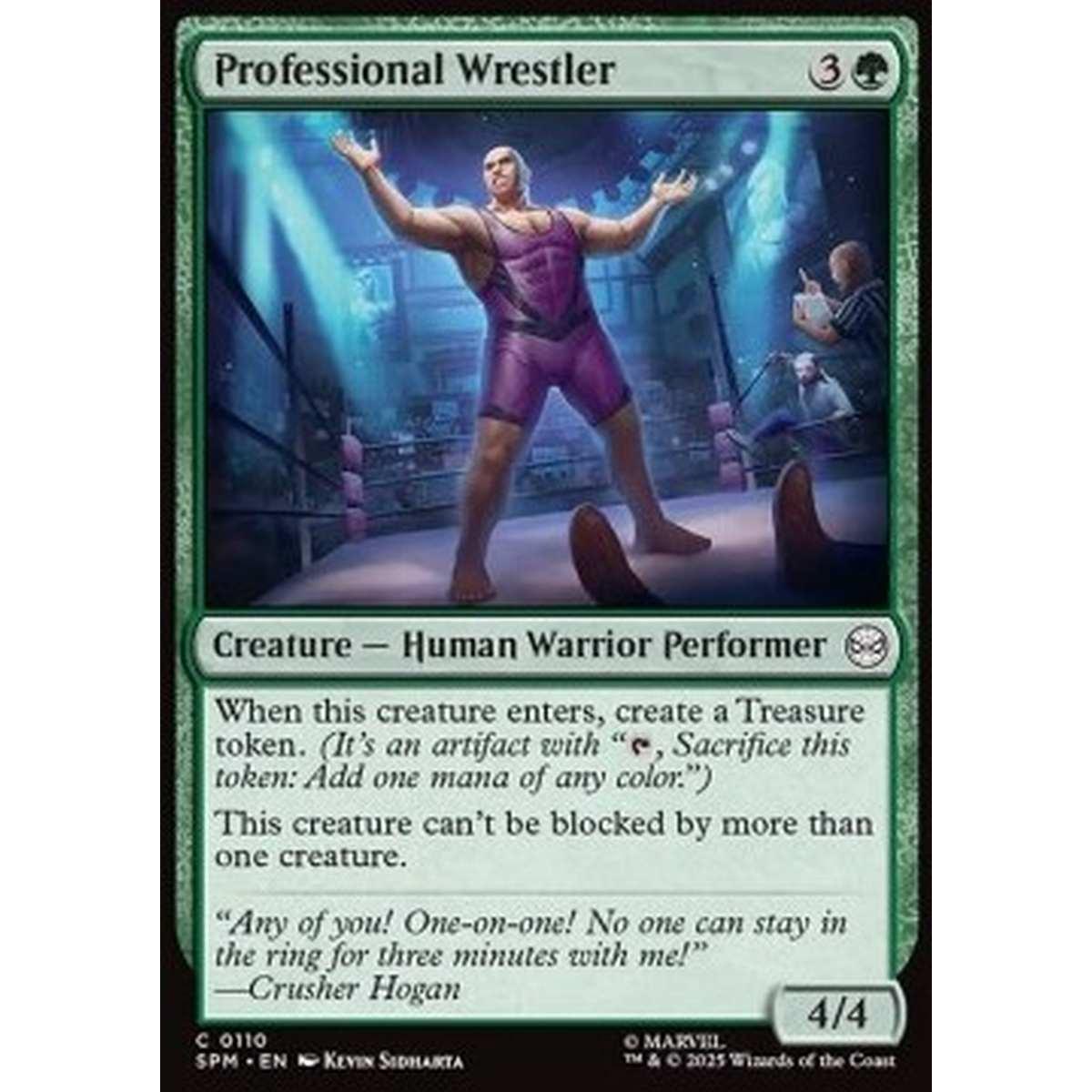 Professional Wrestler - Professional Wrestler - [SPM][NM]