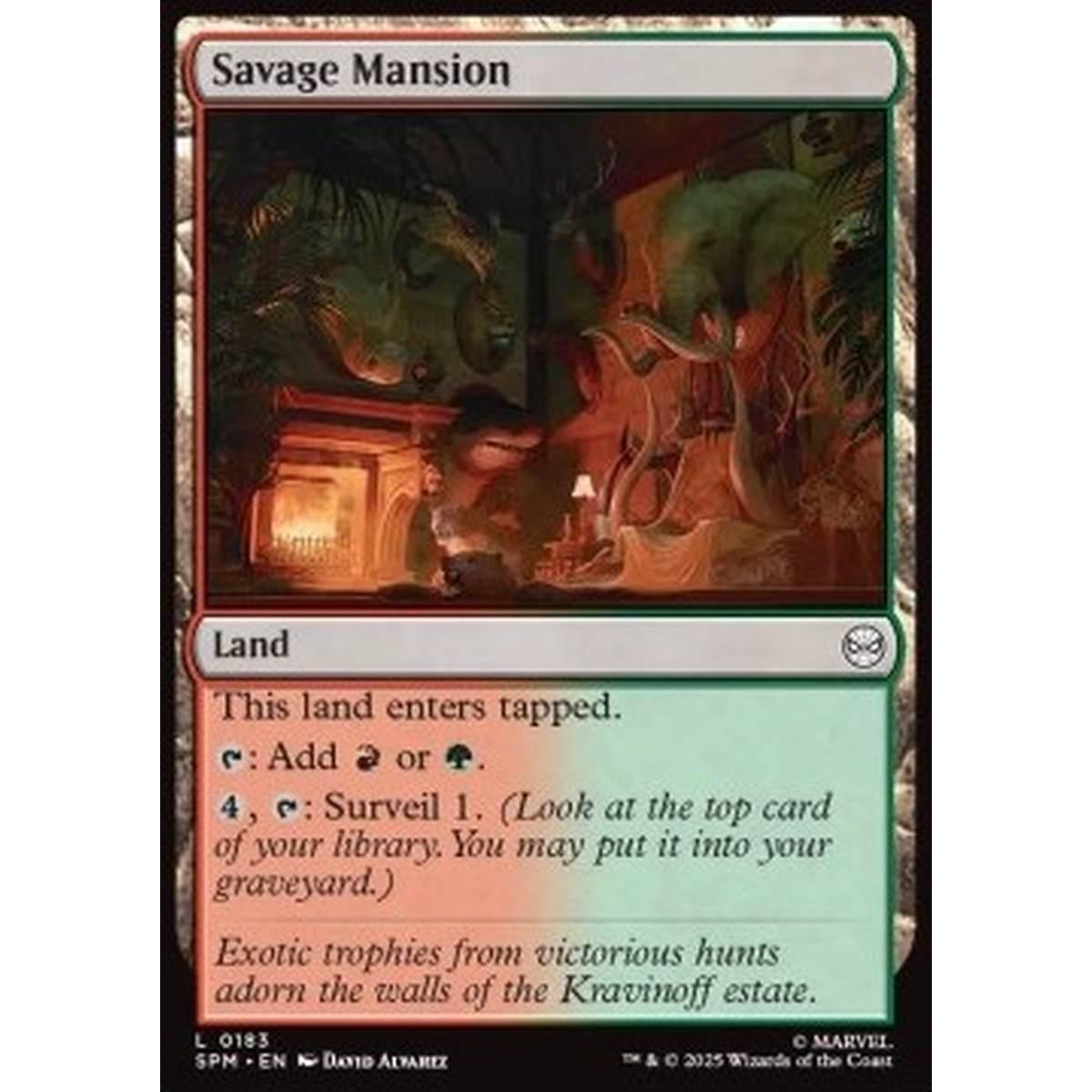 Savage Mansion - Savage Mansion - [SPM][NM]