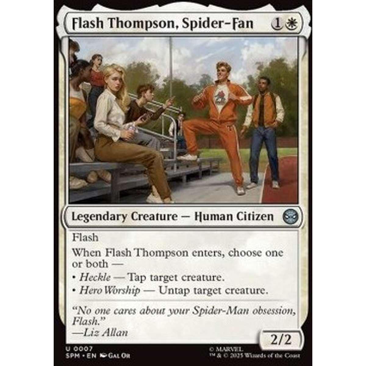 Flash Thompson, Spider-Fan - Flash Thompson, Spider-Fan - [SPM][NM] [Foil]