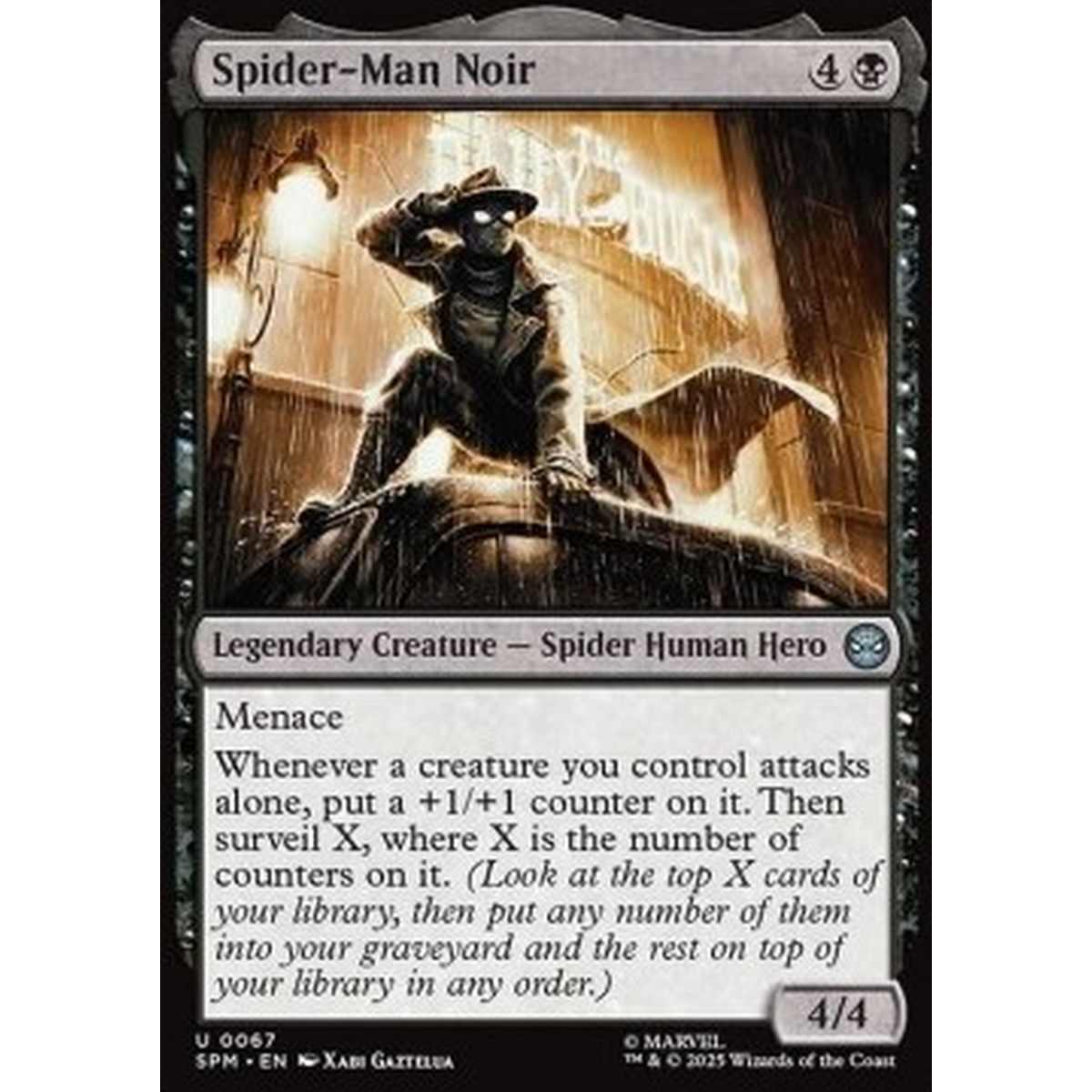 Spider-Man Noir - Spider-Man Noir - [SPM][NM] [Foil]
