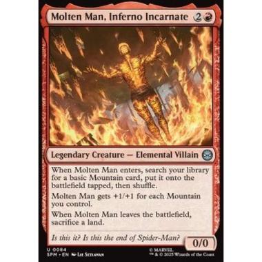 Molten Man, Inferno Incarnate - Molten Man, Inferno Incarnate - [SPM][NM] [Foil]