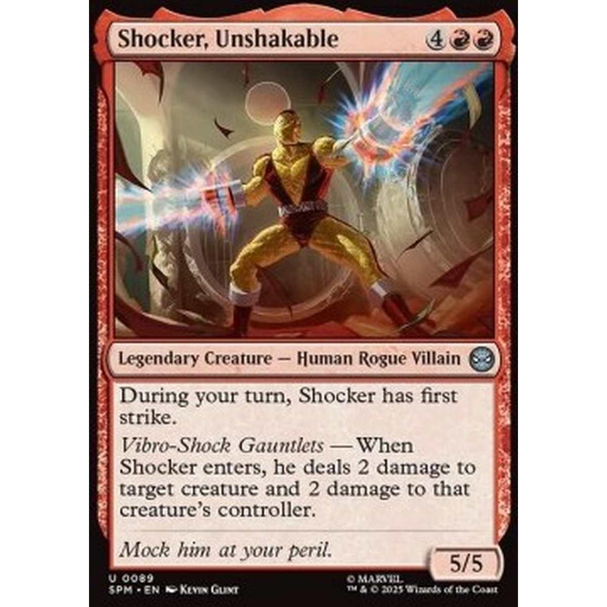 Shocker, Unshakable - Shocker, Unshakable - [SPM][NM] [Foil]
