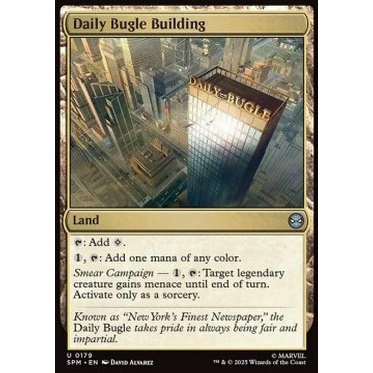 Daily Bugle Building - Daily Bugle Building - [SPM][NM] [Foil]
