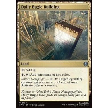 Daily Bugle Building - Daily Bugle Building - [SPM][NM] [Foil]