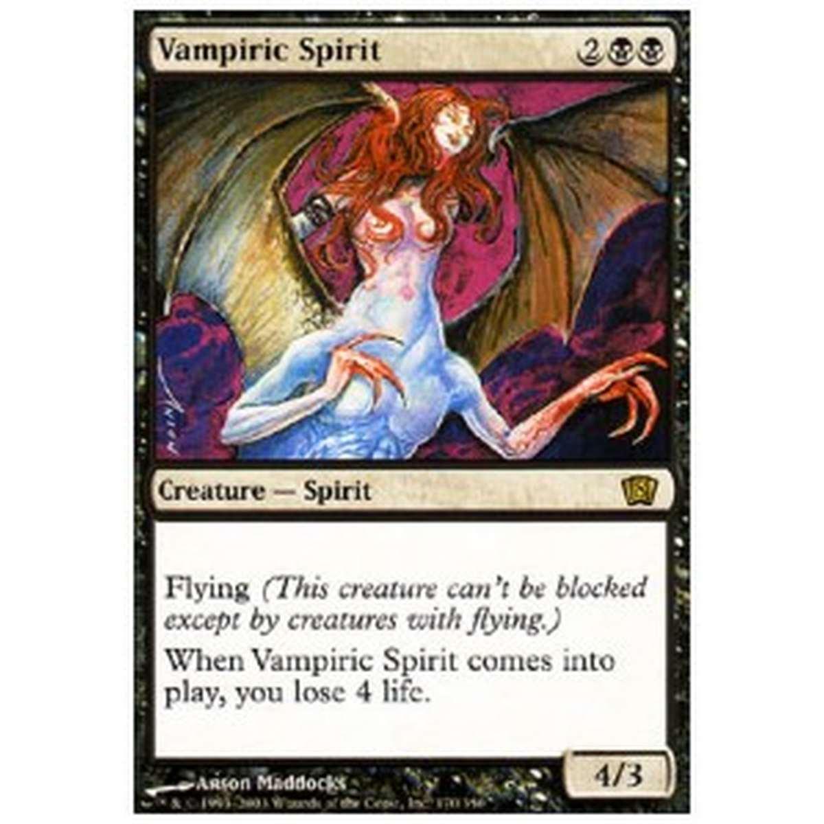 Vampiric Spirit - Spirito Vampiro - [8ED][EX]