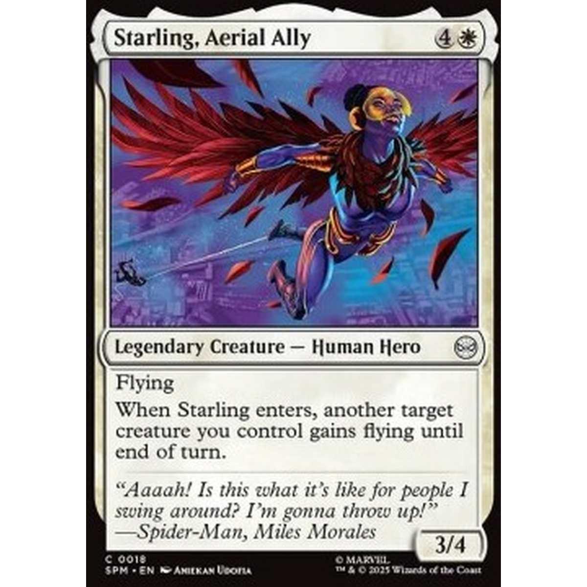 Starling, Aerial Ally - Starling, Aerial Ally - [SPM][NM] [Foil]