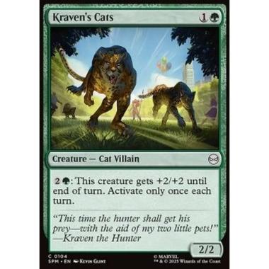 Kraven's Cats - Kraven's Cats - [SPM][NM] [Foil]