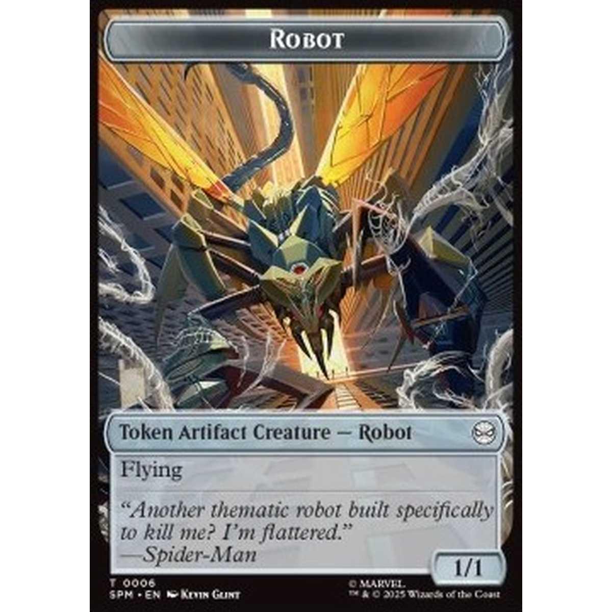 Robot Token (A 1/1) // Food Token - Robot Token (A 1/1) // Food Token - [TSPM][NM]