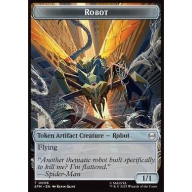 Robot Token (A 1/1) // Food Token - Robot Token (A 1/1) // Food Token - [TSPM][NM]