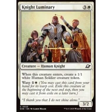 Knight Luminary - Knight Luminary - [EOE][NM] [Foil]