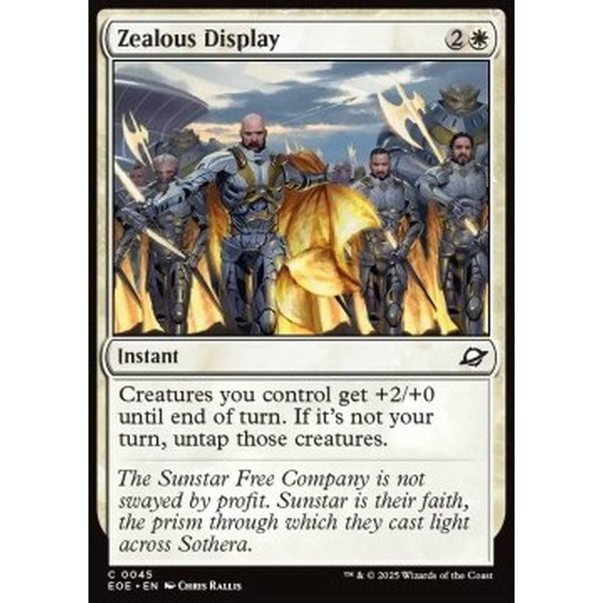 Zealous Display - Zealous Display - [EOE][NM] [Foil]