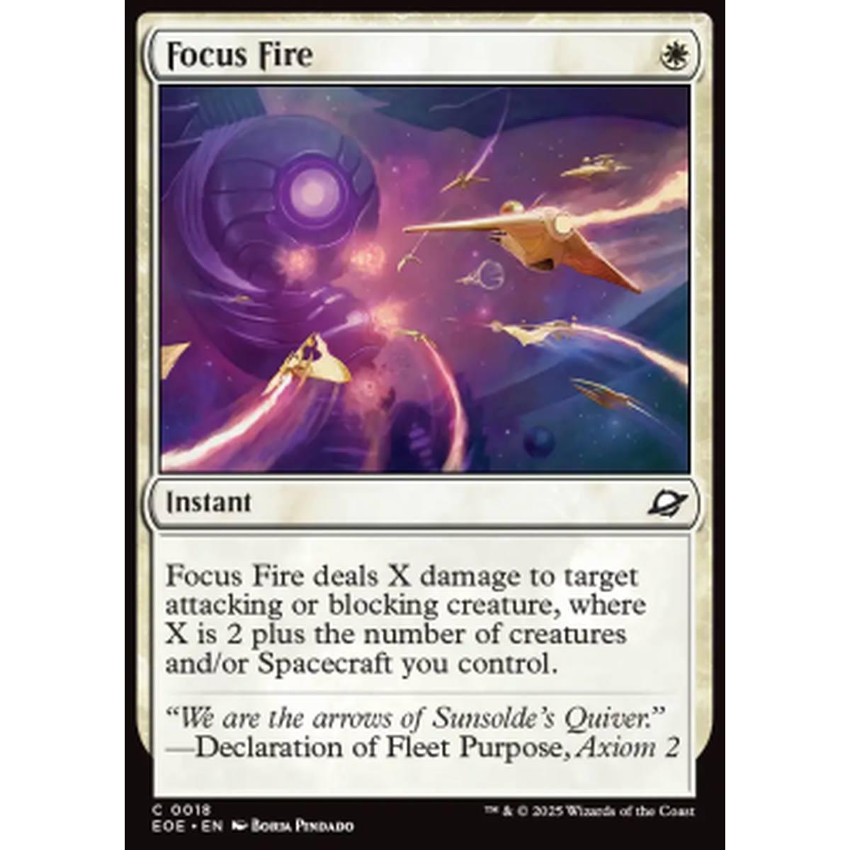Focus Fire - Focus Fire - [EOE][NM] [Foil]