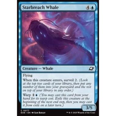 Starbreach Whale - Starbreach Whale - [EOE][NM] [Foil]