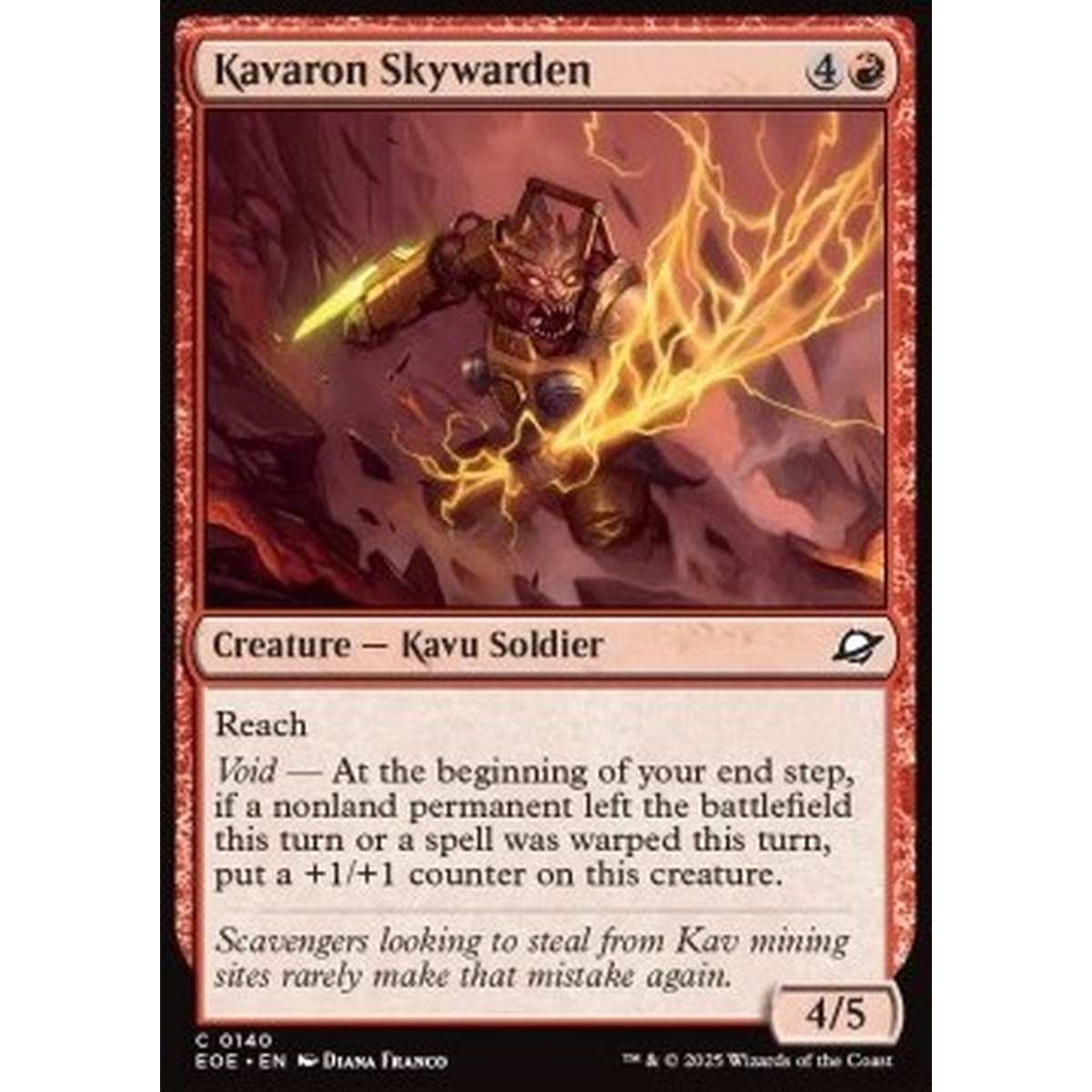 Kavaron Skywarden - Kavaron Skywarden - [EOE][NM] [Foil]