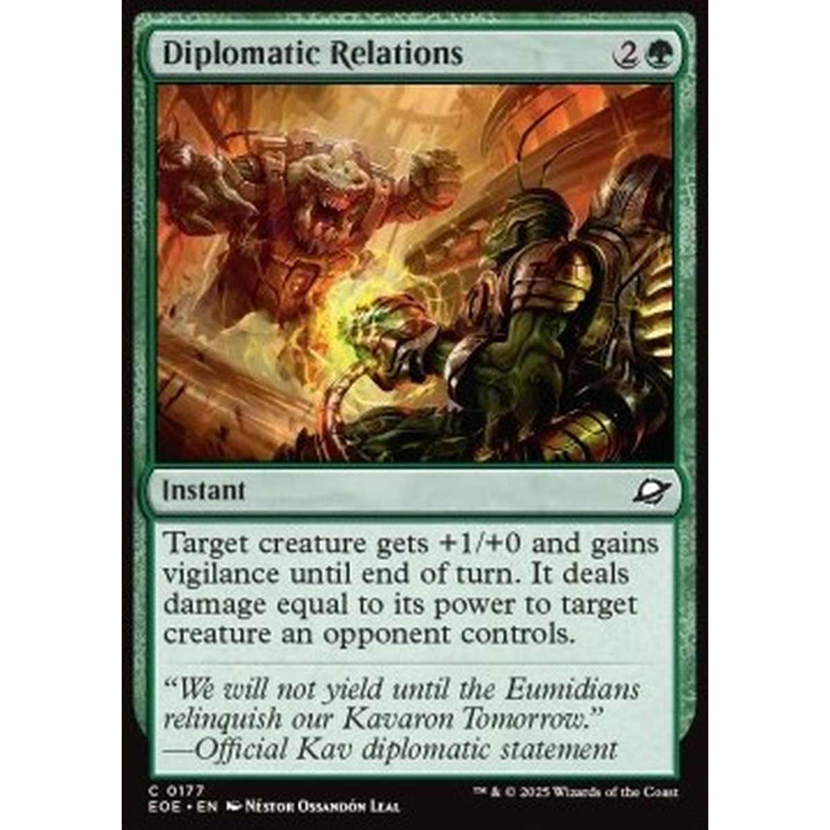 Diplomatic Relations - Diplomatic Relations - [EOE][NM] [Foil]