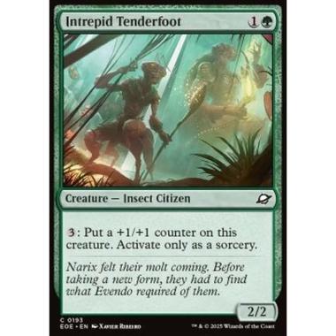 Intrepid Tenderfoot - Intrepid Tenderfoot - [EOE][NM] [Foil]