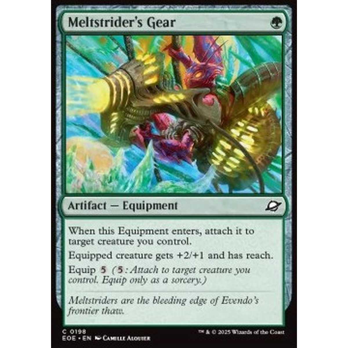 Meltstrider's Gear - Meltstrider's Gear - [EOE][NM] [Foil]