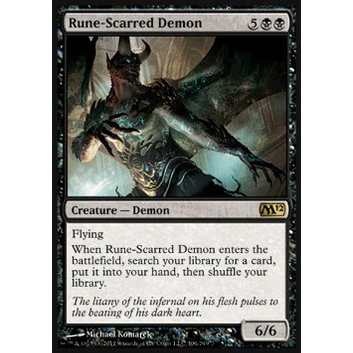 Rune-Scarred Demon - Demone delle Rune - [M12][NM]