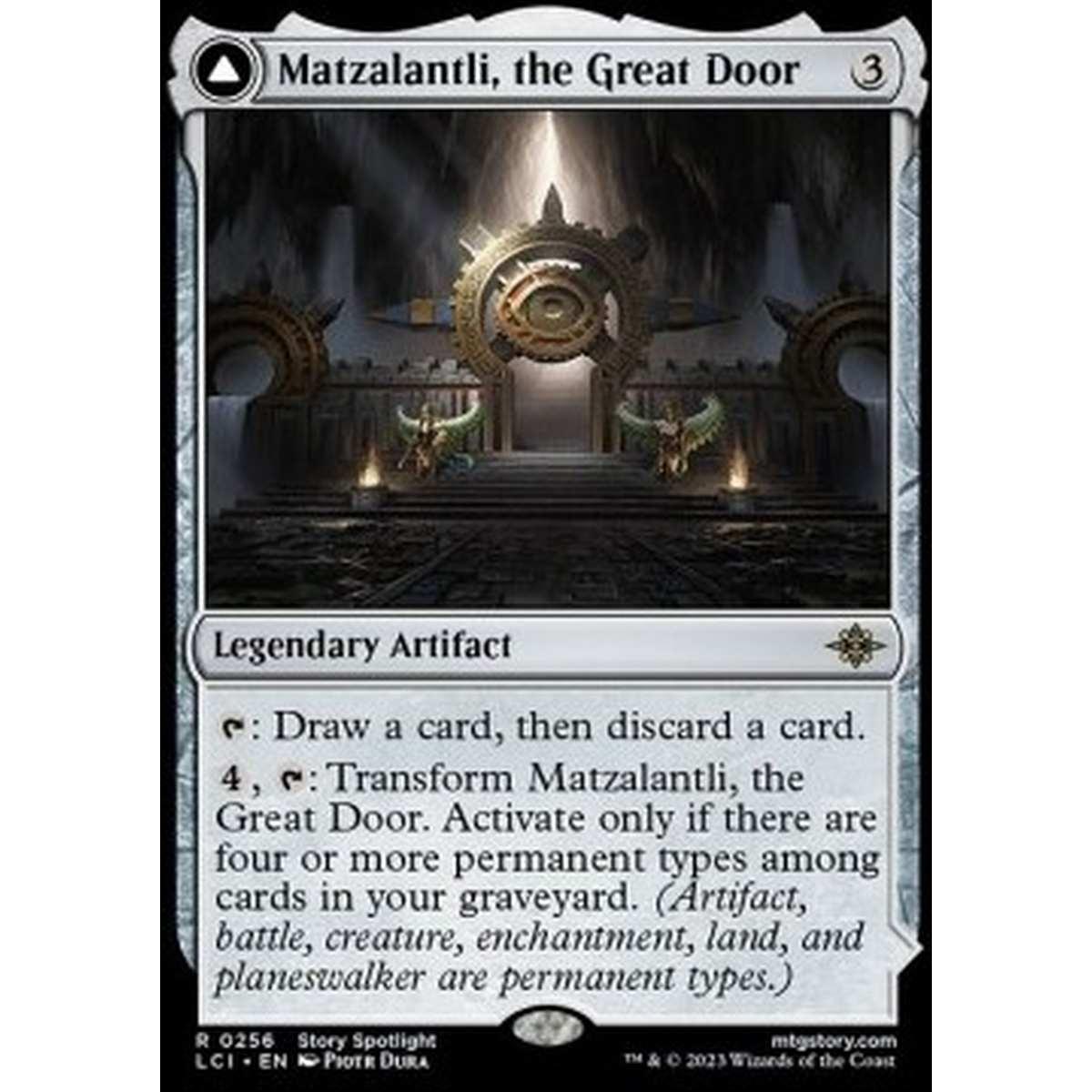 Matzalantli, the Great Door // The Core - Matzalantli, the Great Door // The Core - [LCI][NM] [Foil]