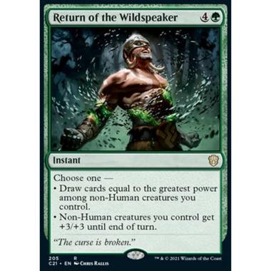 Return of the Wildspeaker - Return of the Wildspeaker - [C21][NM]