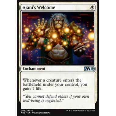 Ajani's Welcome - Ajani's Welcome - [M19][EX]