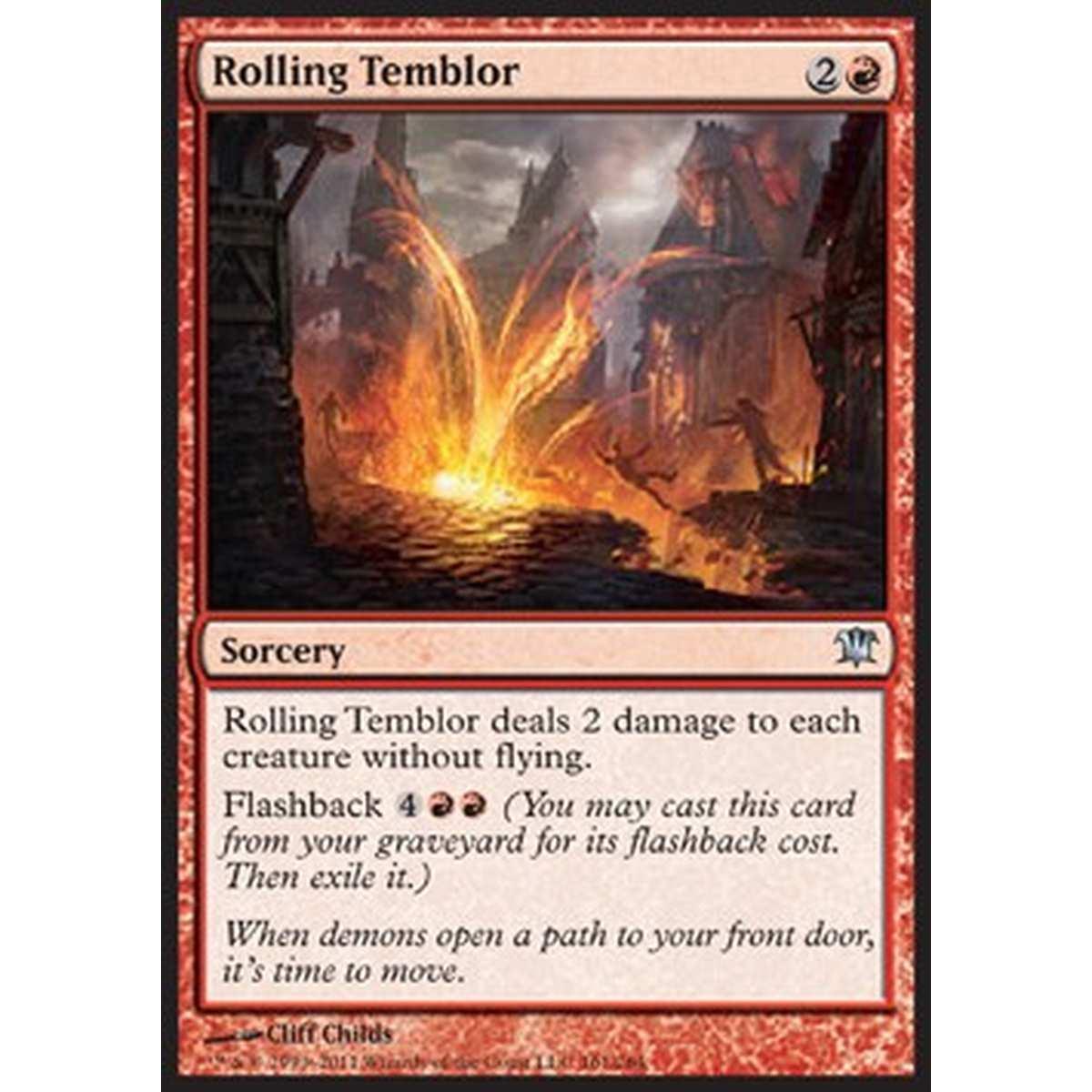 Rolling Temblor - Rotolamento Tellurico - [ISD] [NM]