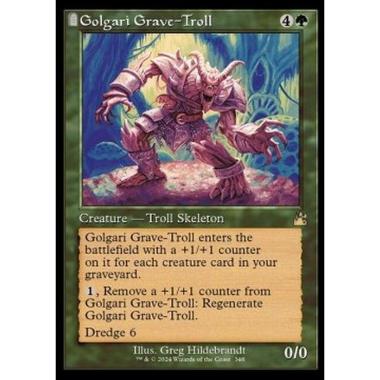 Golgari Grave-Troll (V.1) - Troll della Tomba Golgari (V.1) - [XRVR][NM]