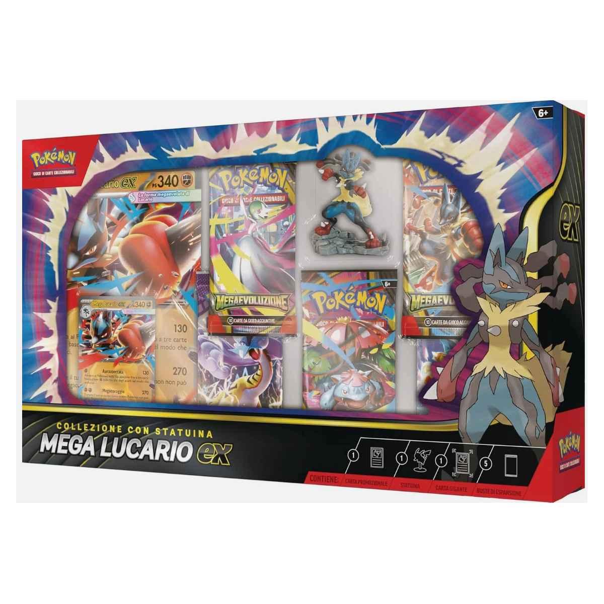 Collezione Premium con Statuina Mega Lucario ex