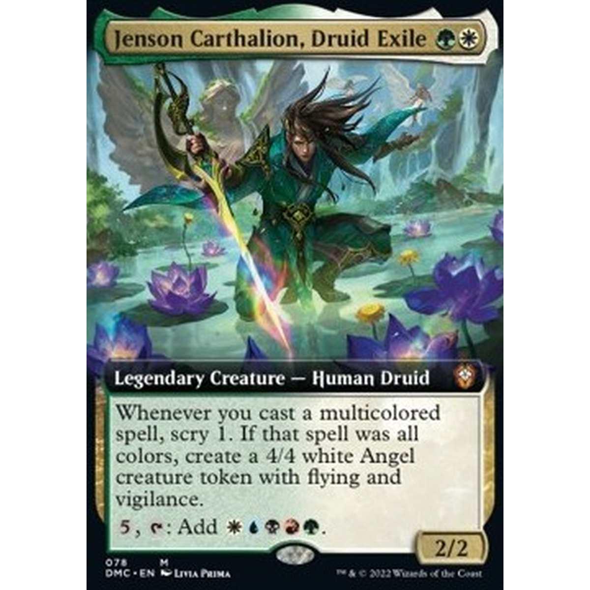 Jenson Carthalion, Druid Exile - Jenson Carthalion, Druid Exile - [XDMC][NM] [Foil]
