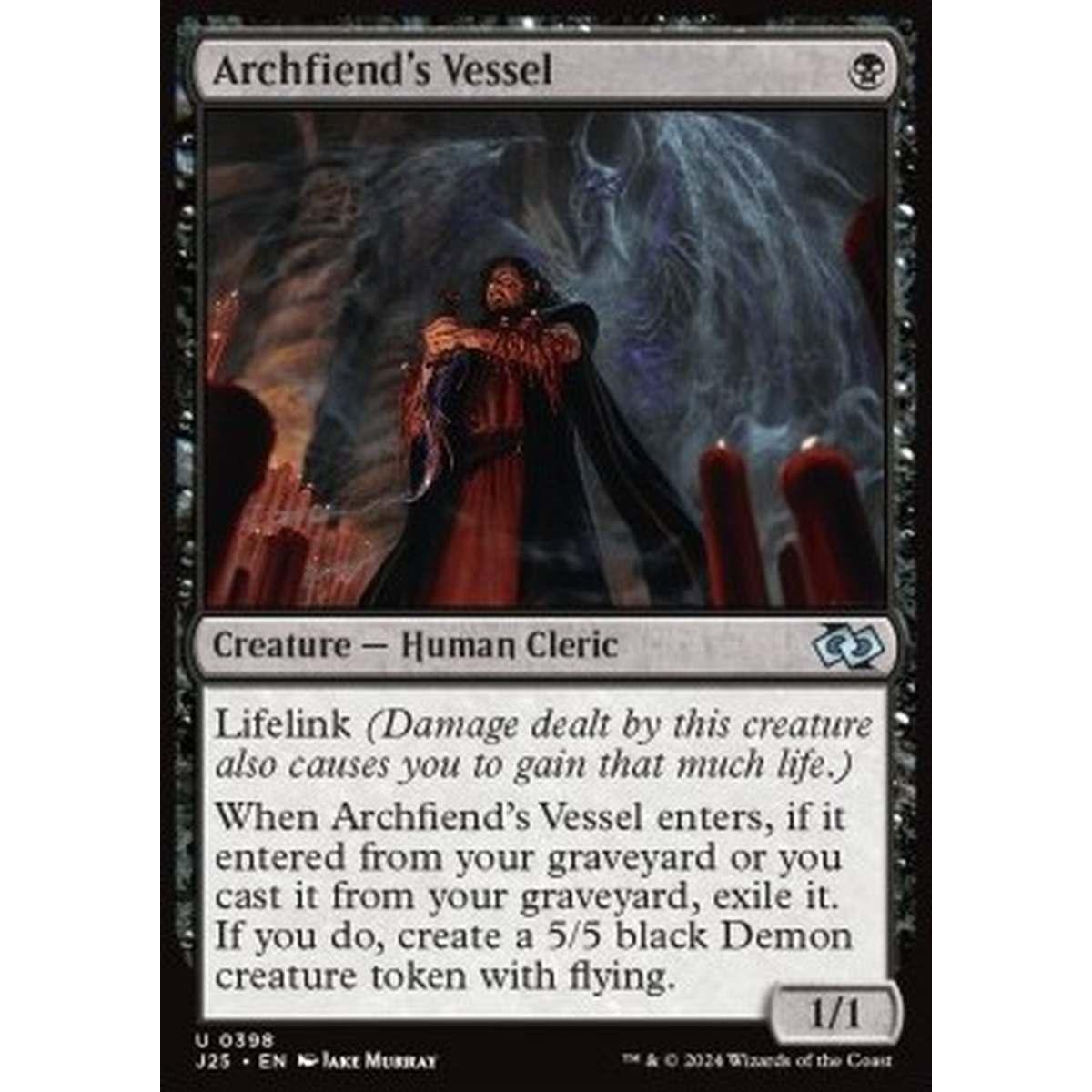 Archfiend's Vessel - Archfiend's Vessel - [J25][NM]