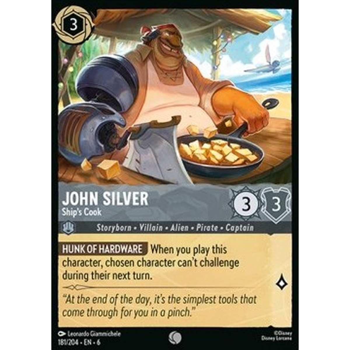 John Silver - Ship's Cook - John Silver - Ship's Cook - [6AZS][NM]