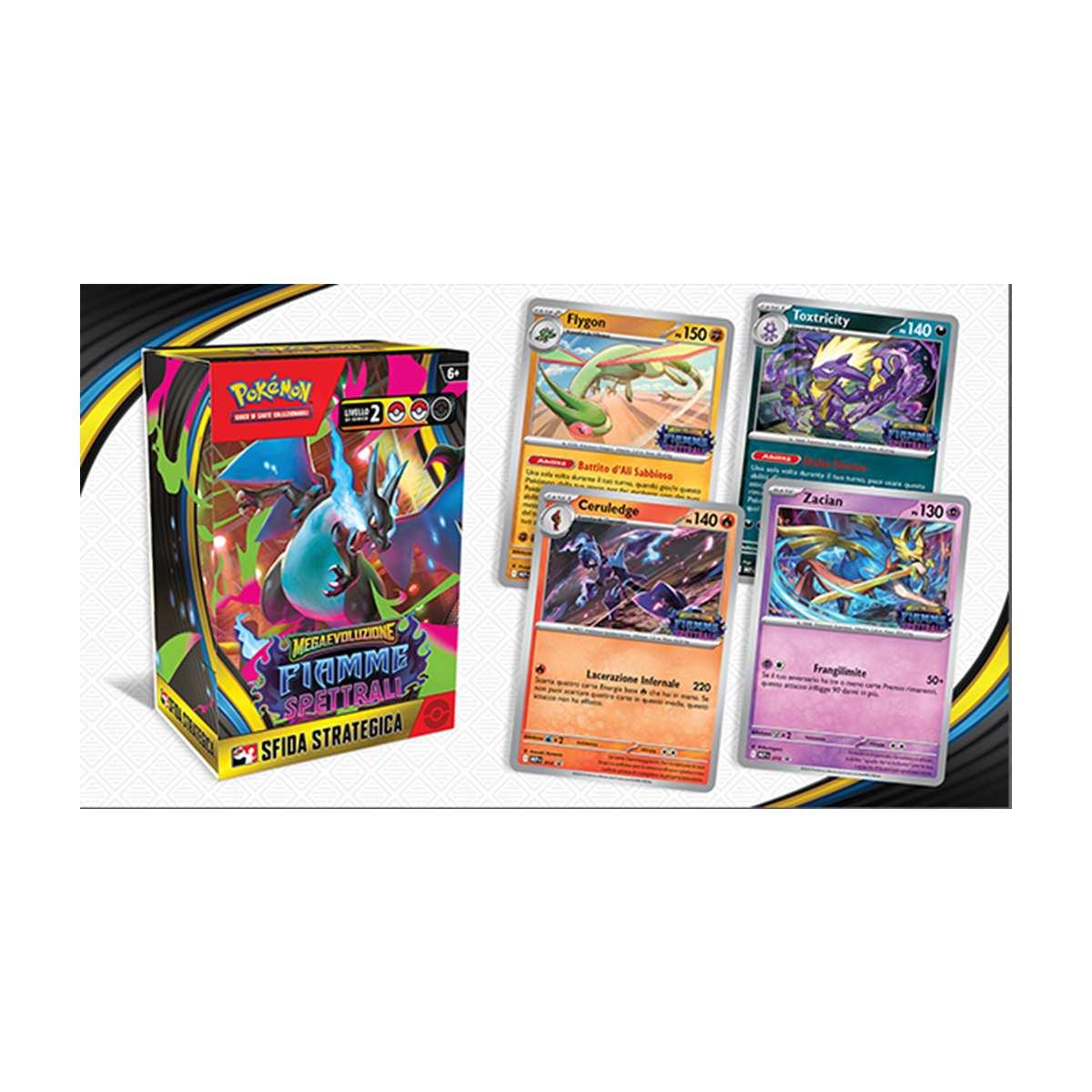 Sfida Strategica Prerelease Pokemon Fiamme Spettrali Italiano