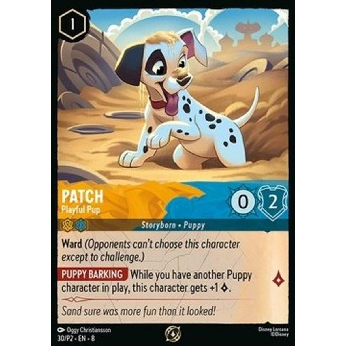 Patch - Playful Pup - Macchia - Cucciolo Giocherellone - [PR2][NM] [Foil]